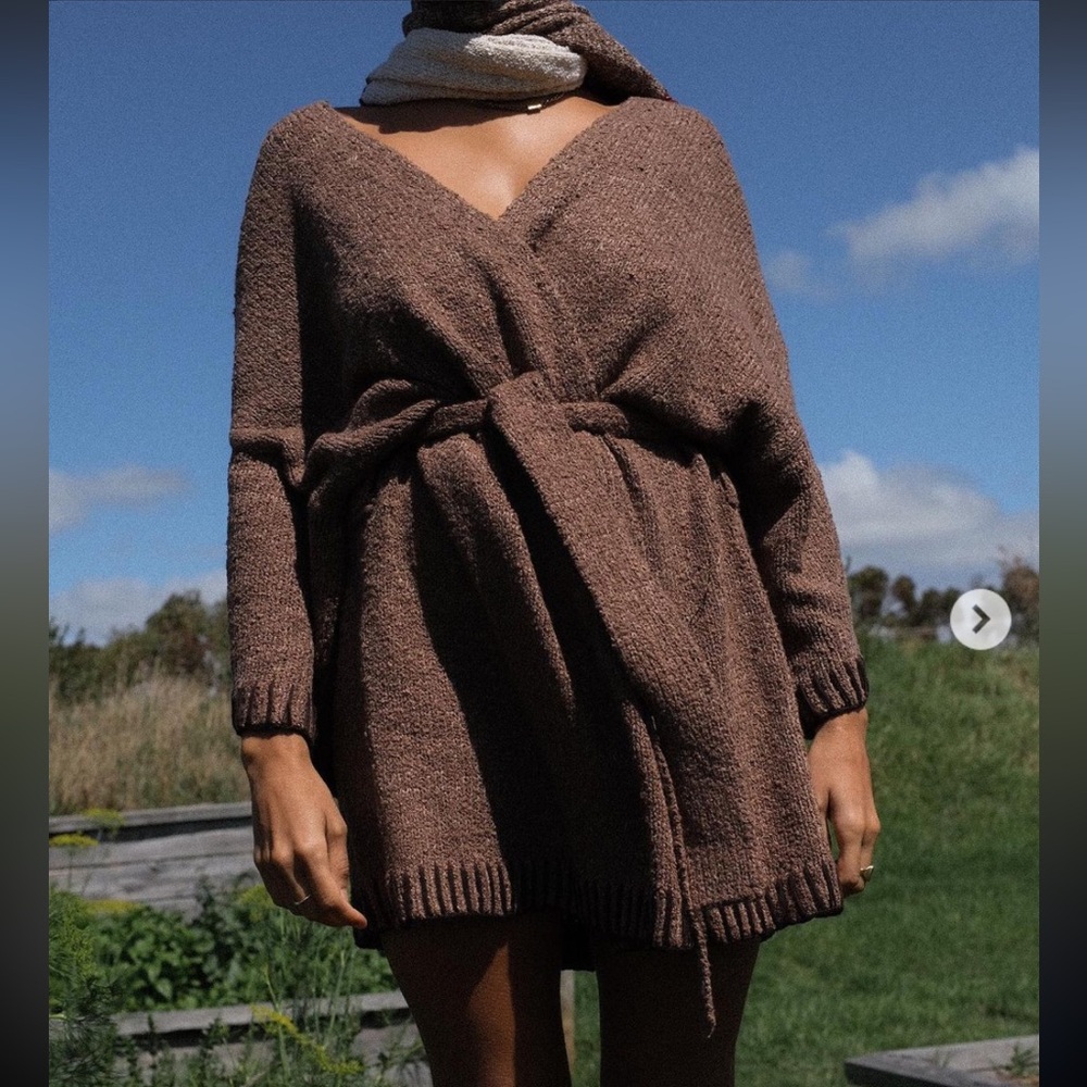 INDIGO LUNA KOMOREBI x HITOMI CARDIGAN
